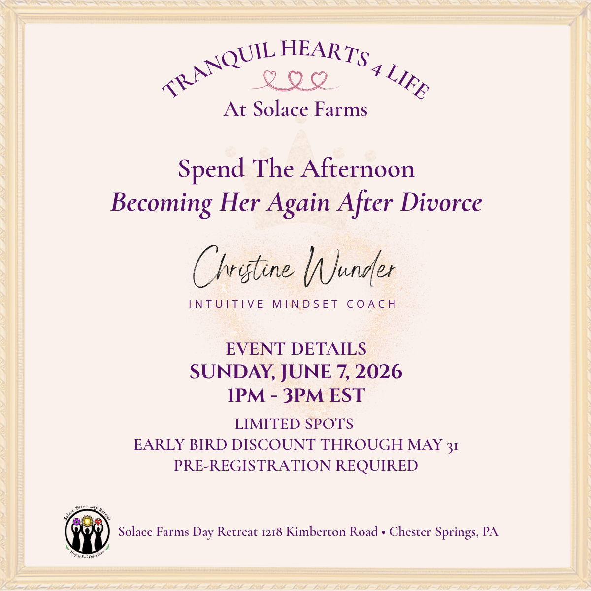 Becoming Her Again Divorce Healing Workshop ~ 2-Hour Healing Experience for Women Ready to Come Home to Themselves
